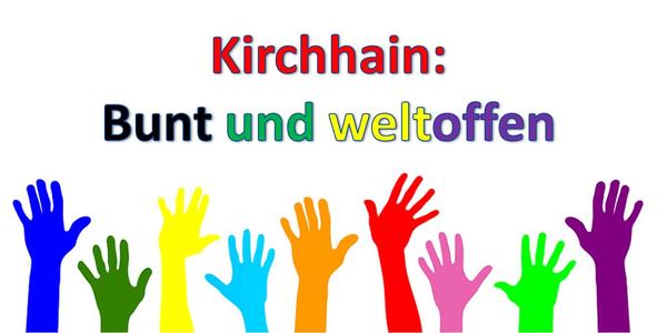Logo "Kirchhain: Bunt und weltoffen"