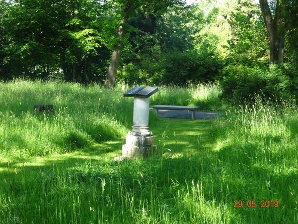 Mulchmahd mit kurzem Rasen