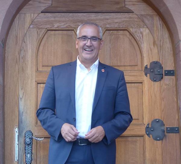 B&uuml;rgermeister Olaf Hausmann Rathaus