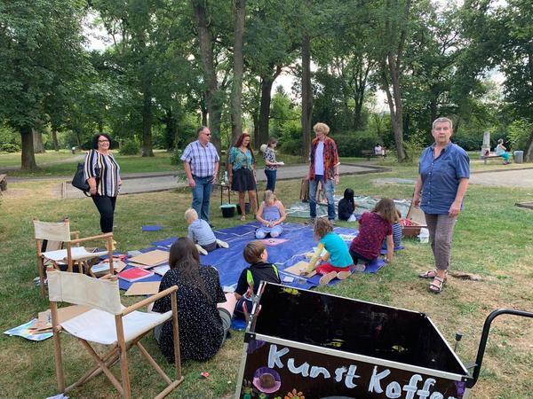 4_Kunstkoffer Auftakt