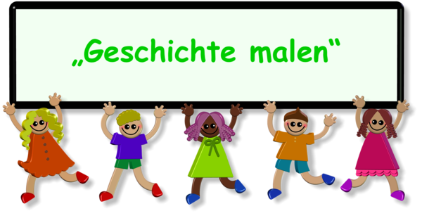 6_Geschichte malen - Logo