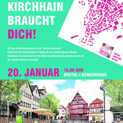 Plakat Bürgerinfo-Veranstaltung 20.01.2022