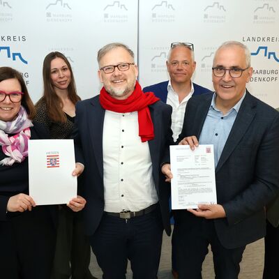 Gemeinwesenarbeit Bescheid&uuml;bergabe 2025