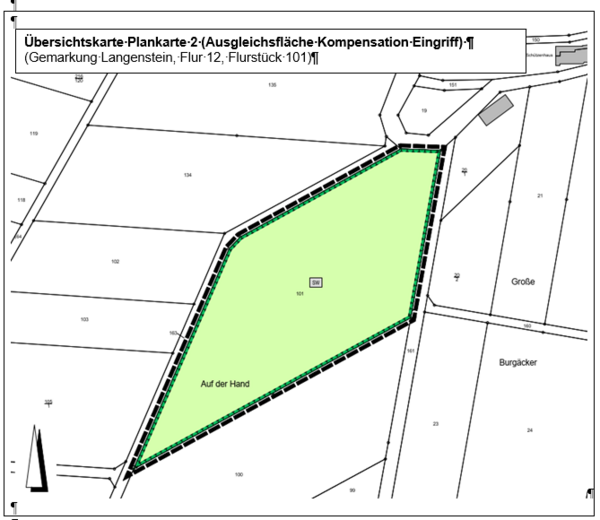 &Uuml;bersichtskarte Plankarte 2