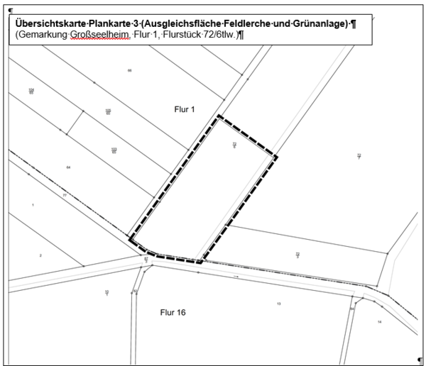 &Uuml;bersichtskarte Plankarte 3