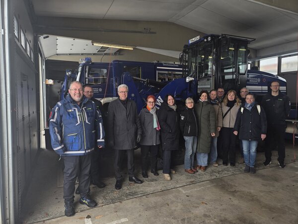 Besuch Verwaltungsstab THW