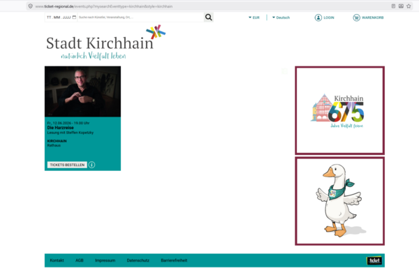 Ticket_Regional Startseite