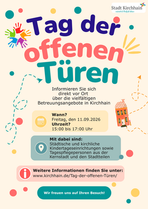 2026 Plakat Tag_der_offenen_T&uuml;ren_-_Die_Kirchhainer_Kindertagesbetreuung